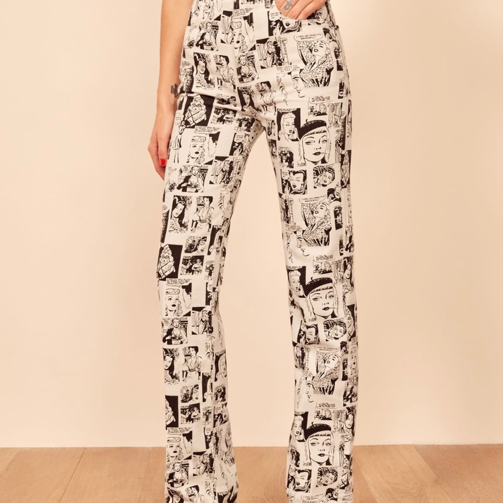 Reformation Comic Jeans